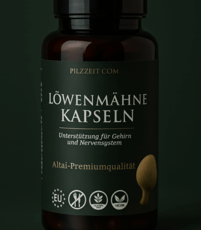 Löwenmähne + Mycelium 90 Kapseln